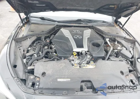 2018 Infiniti Q50 3.0T Luxe z USA, uszkodzony, nr VIN JN1EV7AP9JM591700